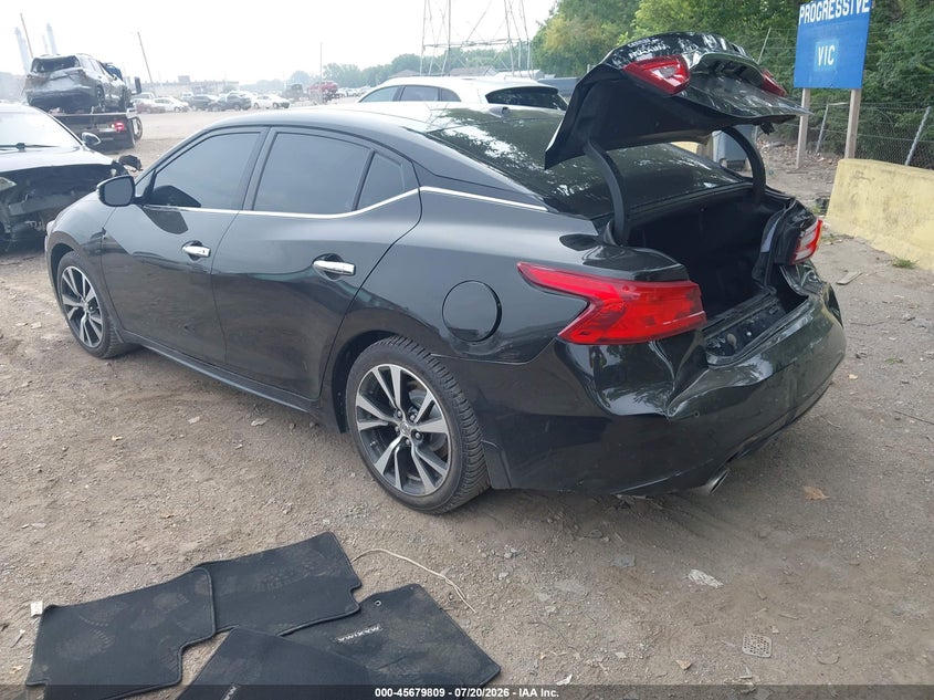 2017 NISSAN MAXIMA auction photo 3
