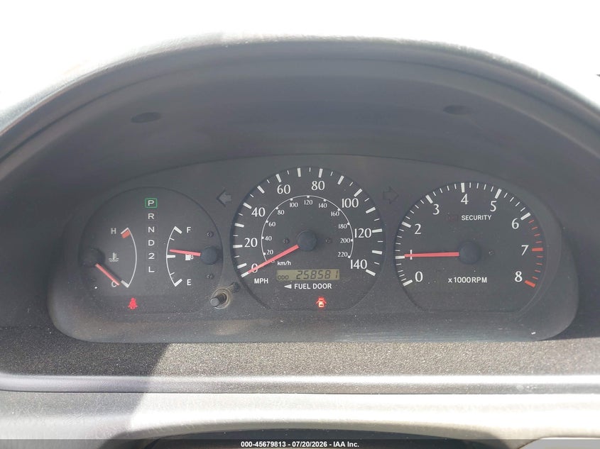 2002 Toyota Camry Solara Sle VIN: 2T1CF22P52C595714 Lot: 45679813