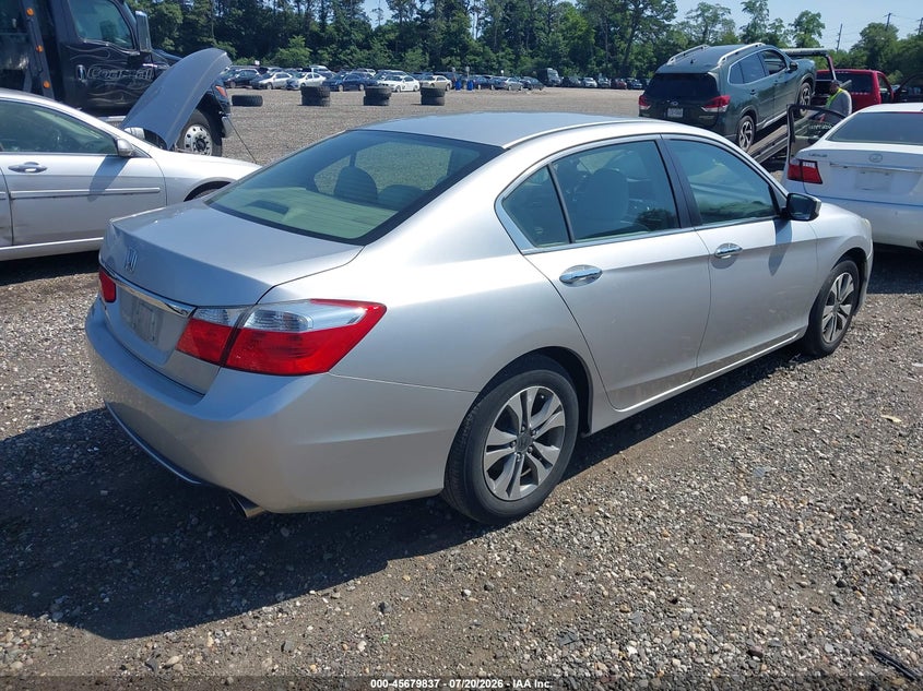 2013 HONDA ACCORD auction photo 4