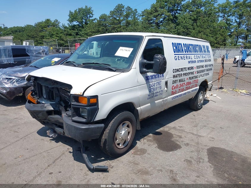 Vin: 1ftne2ew2bda20004, lot: 46178448, ford e-250 commercial 20112