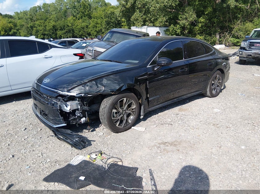2025 Hyundai Sonata, Front End, IAAI, VIN KMHL64JA5SA509911 — photo 2