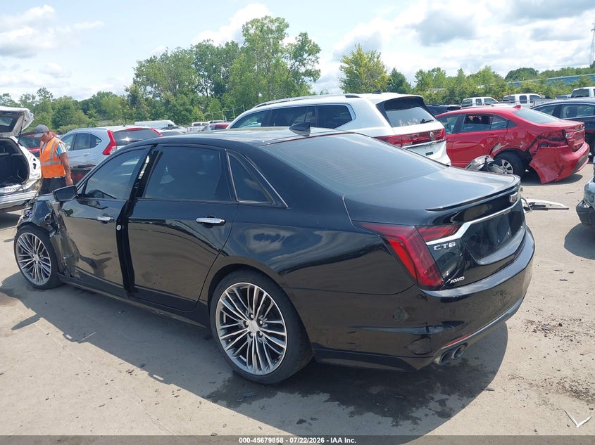 Vin: 1g6kn5r66ku143306, lot: 46178467, cadillac ct6 sport 20193