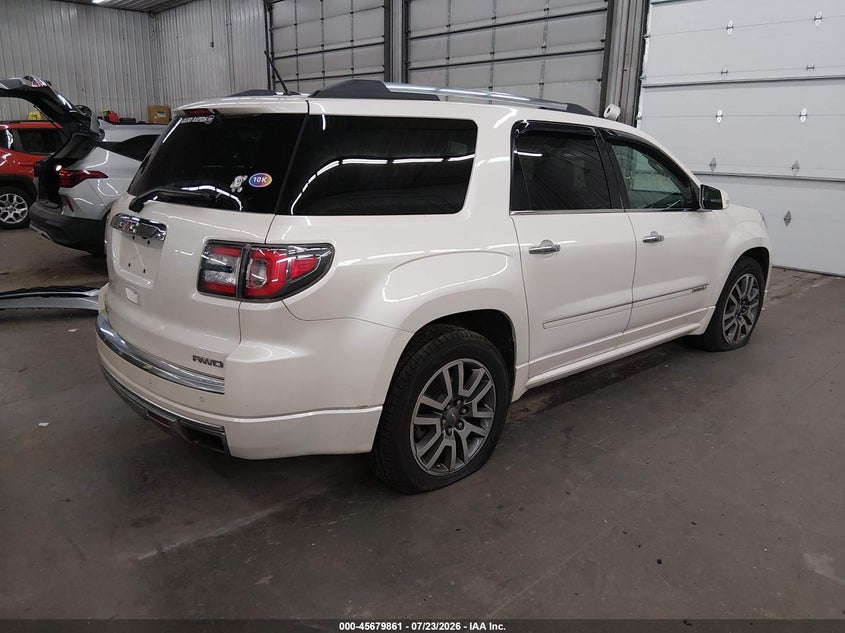 Vin: 1gkkvtkd5ej287580, lot: 46178470, gmc acadia denali 20144