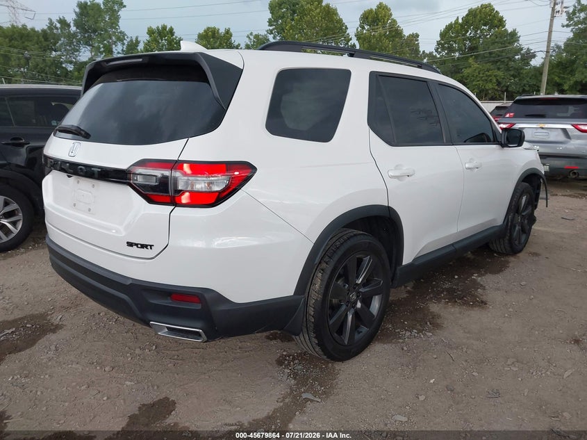 Vin: 5fnyg1h3xrb024419, lot: 46178473, honda pilot sport 20244