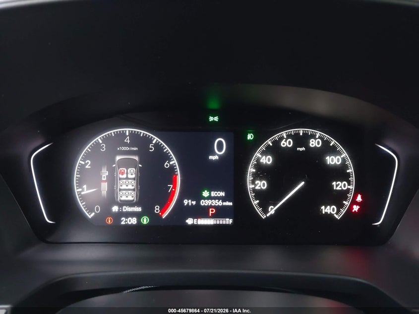 HONDA PILOT 2024 VIN 5FNYG1H3XRB024419