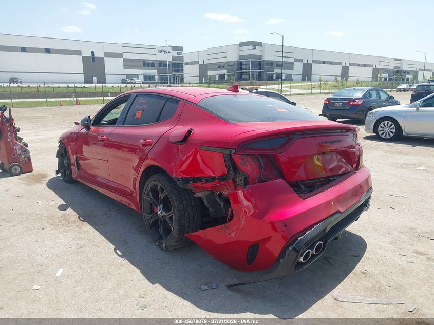 Vin: knae45lc6j6034176, lot: 46178488, kia stinger gt1 20183