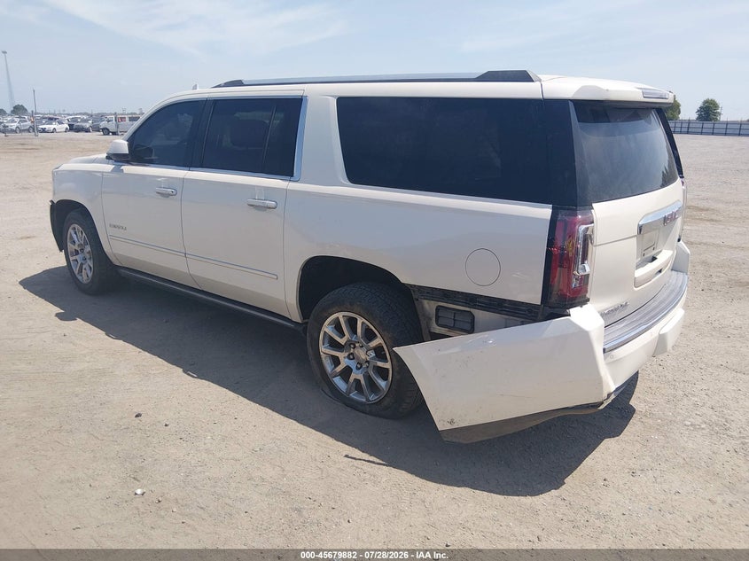 Vin: 1gks2jkj6fr594584, lot: 46178491, gmc yukon xl 1500 denali 20153