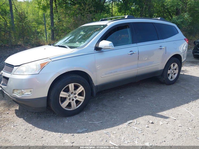 Vin: 1gnkvjed1cj152404, lot: 46178507, chevrolet traverse lt w/2lt 20122