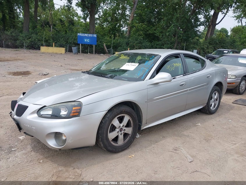 PONTIAC GRAND PRIX 2006 VIN 2G2WP552461253014