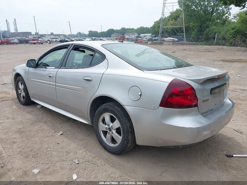 PONTIAC GRAND PRIX 2006 VIN 2G2WP552461253014