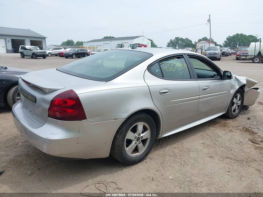 PONTIAC GRAND PRIX 2006 VIN 2G2WP552461253014