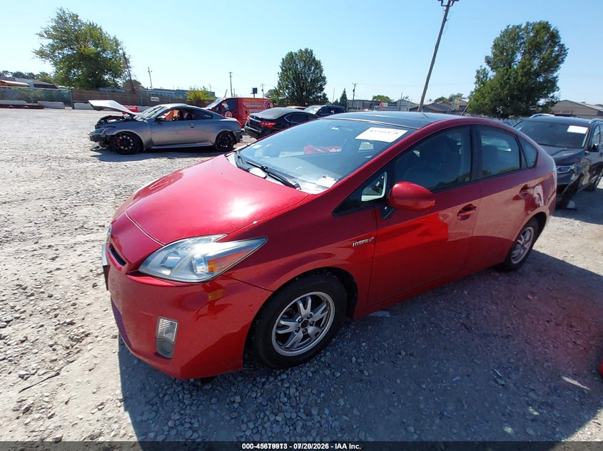 2010 Toyota Prius, Front End, IAAI, VIN JTDKN3DU1A0198520 — photo 2