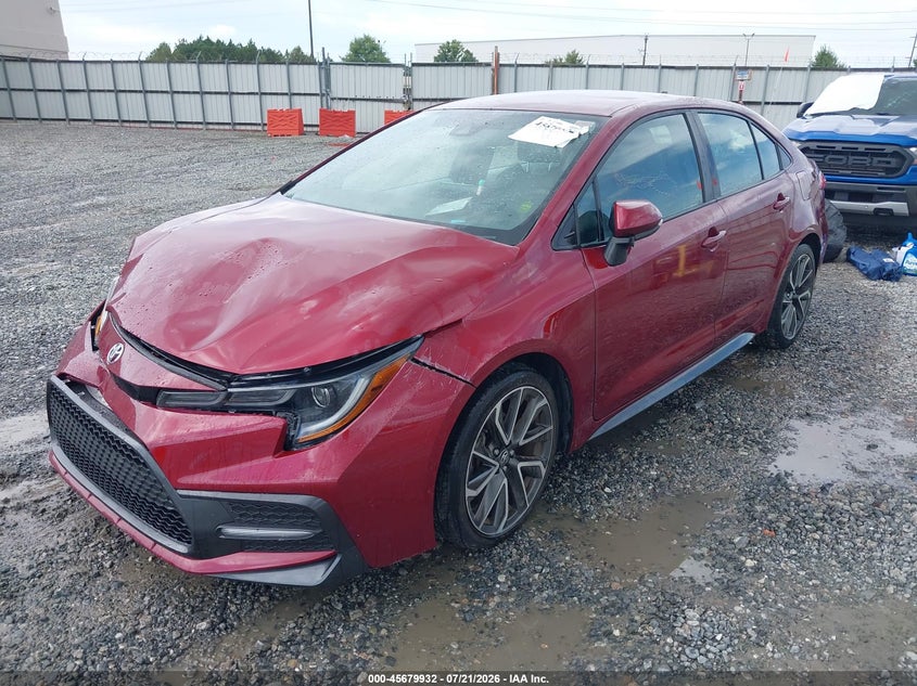 TOYOTA COROLLA 2022 VIN 5YFS4MCE5NP136293