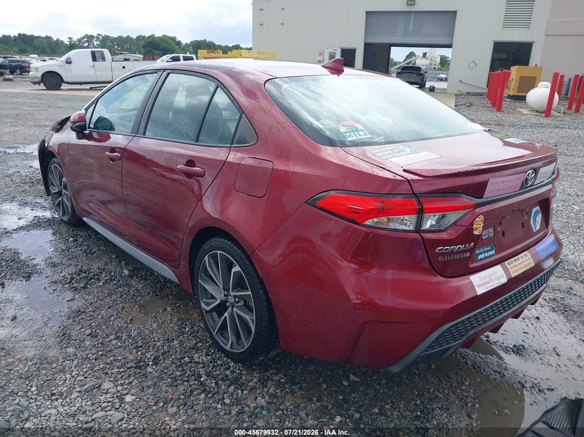 TOYOTA COROLLA 2022 VIN 5YFS4MCE5NP136293