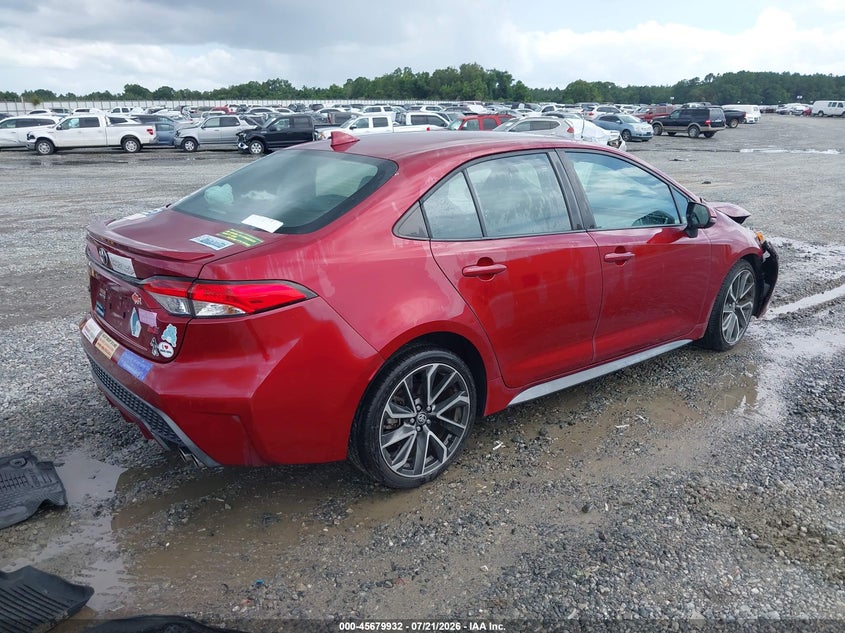 TOYOTA COROLLA 2022 VIN 5YFS4MCE5NP136293
