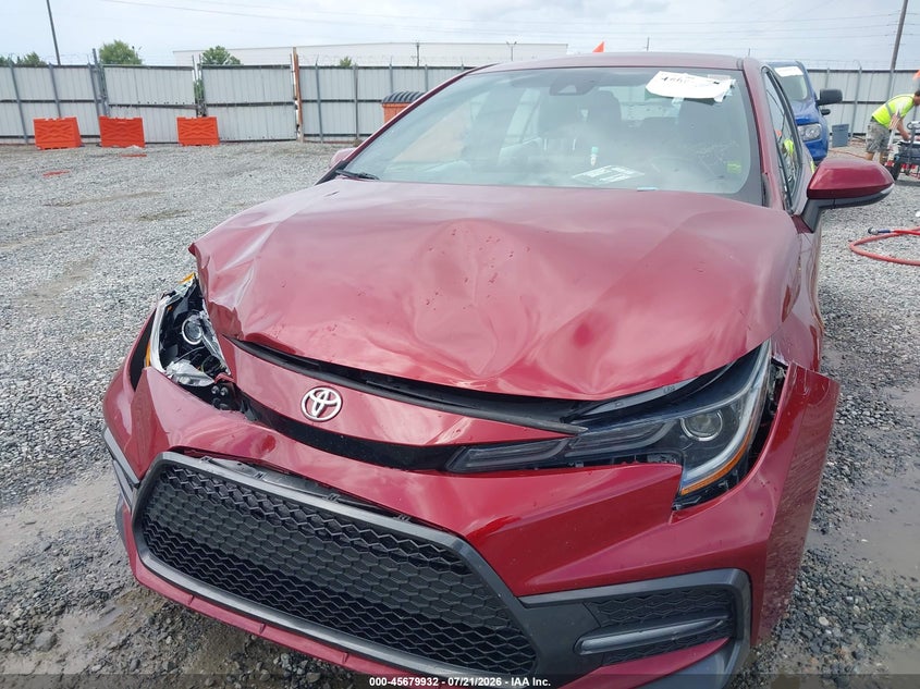 TOYOTA COROLLA 2022 VIN 5YFS4MCE5NP136293