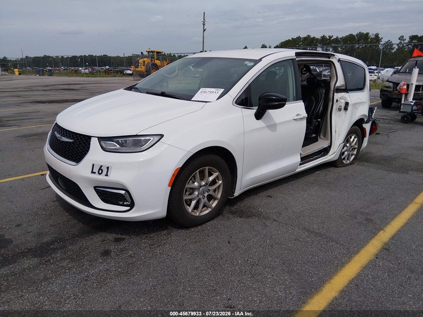 Vin: 2c4rc1bg9rr115682, lot: 46178542, chrysler pacifica touring l 20242