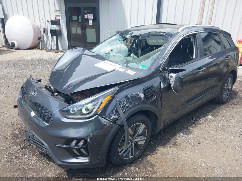 Vin: kndcc3ld9m5484957, lot: 46178554, kia niro plug-in hybrid ex premium 20212