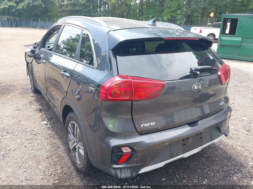 Vin: kndcc3ld9m5484957, lot: 46178554, kia niro plug-in hybrid ex premium 20213