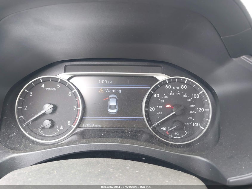 NISSAN ALTIMA 2025 VIN 1N4BL4DW3SN410714