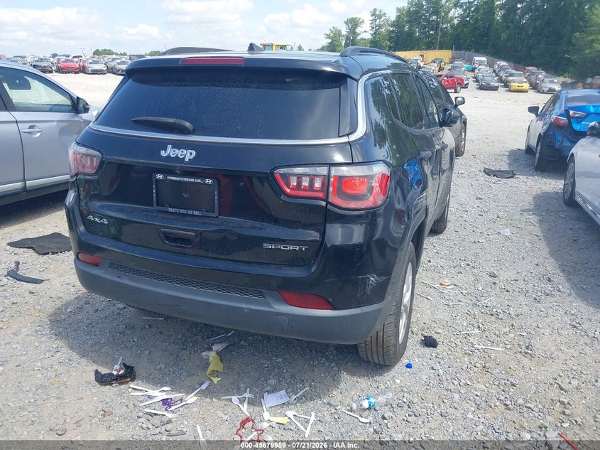Vin: 3c4njdab5kt702993, lot: 46178568, jeep compass sport 4x4 20194