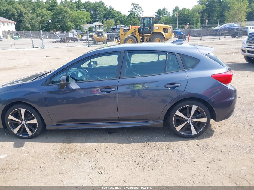 2017 Subaru Impreza 2.0I Sport VIN: 4S3GTAL63H3719278 Lot: 45679968