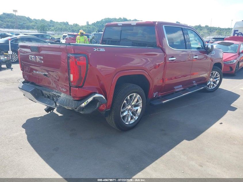 Vin: 3gtu9ded3lg183453, lot: 46178580, gmc sierra 1500 4wd  short box slt 20204