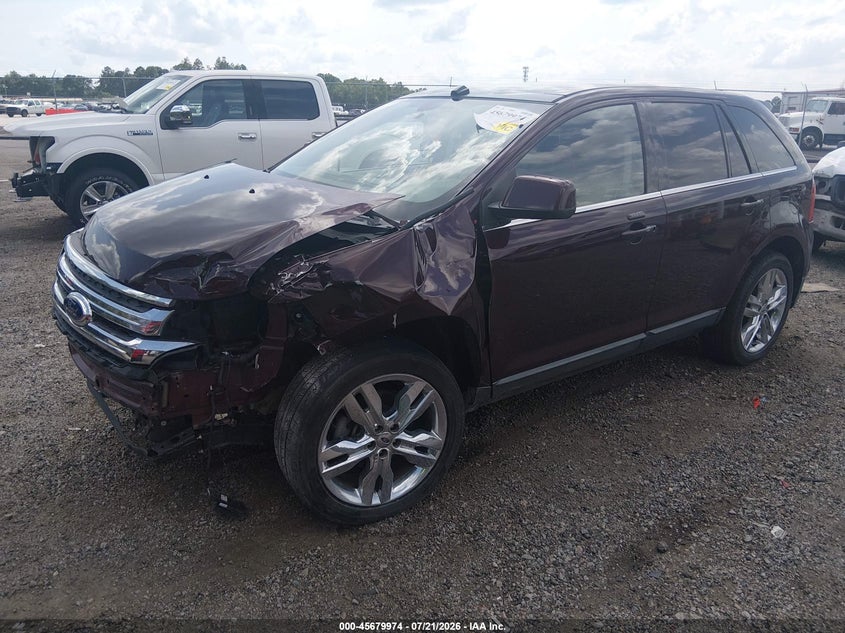 Vin: 2fmdk3kc6bba58759, lot: 46178583, ford edge limited 20112