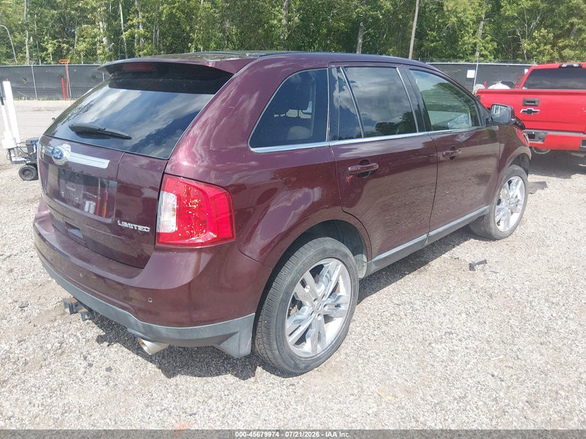 Vin: 2fmdk3kc6bba58759, lot: 46178583, ford edge limited 20114