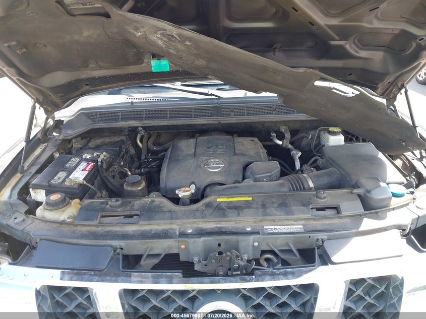 2011 Nissan Titan Sv VIN: 1N6BA0ED1BN313417 Lot: 45679987