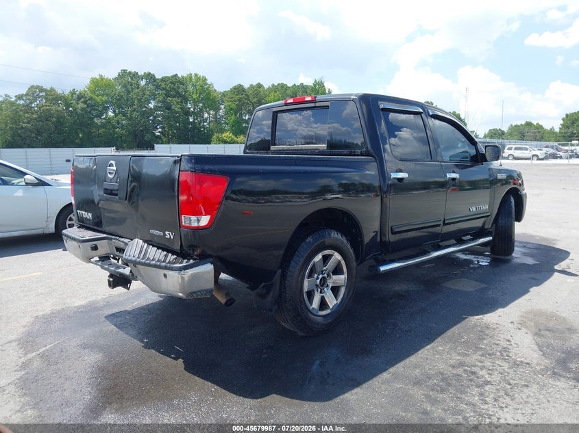 Vin: 1n6ba0ed1bn313417, lot: 46178596, nissan titan sv 20114