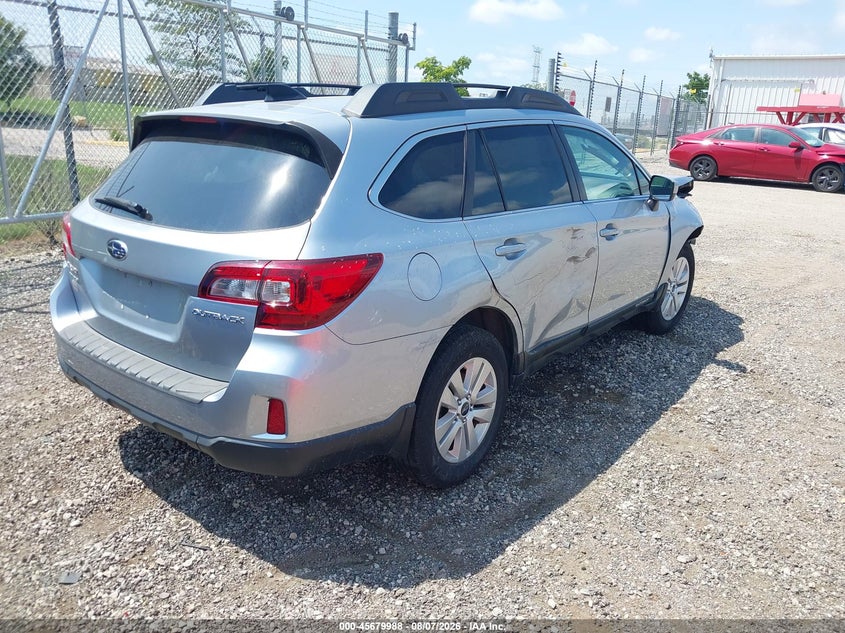 Vin: 4s4bsbdc5g3338128, lot: 46178597, subaru outback 2.5i premium 20164