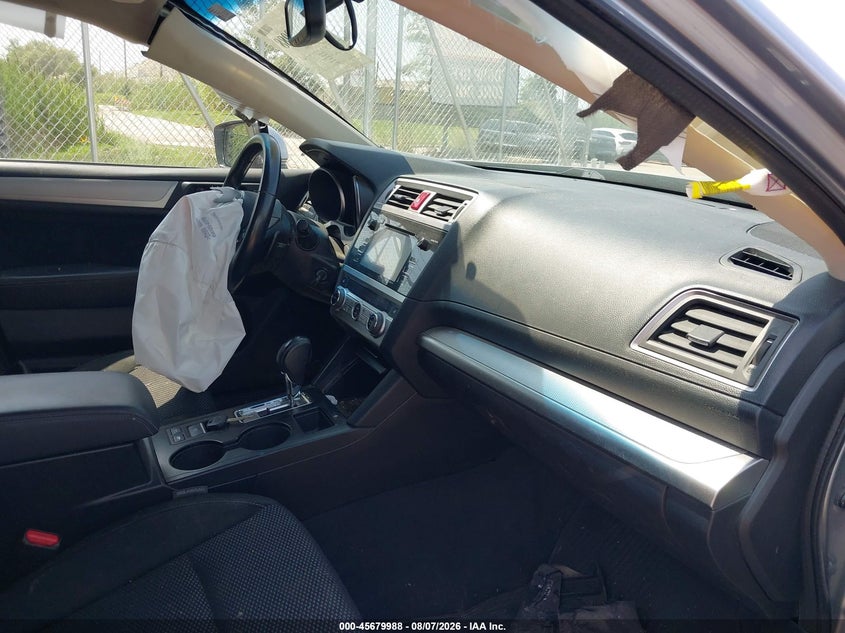 2016 SUBARU OUTBACK auction photo 5