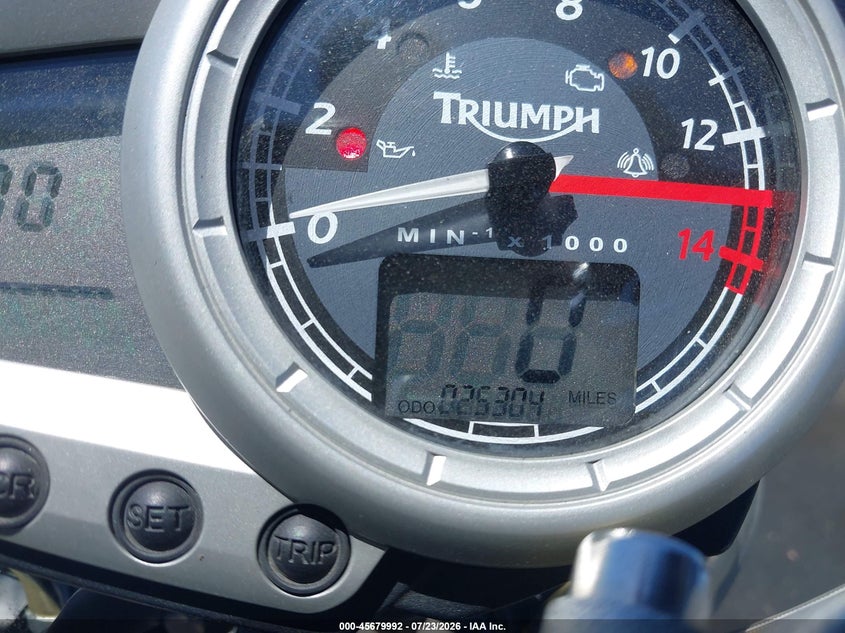 2009 TRIUMPH MOTORCYCLE STREET TRIPLE auction photo 7
