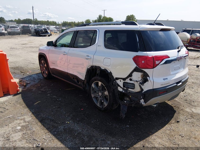 Vin: 1gkknnls9jz176597, lot: 46178616, gmc acadia slt-2 20183