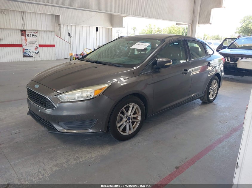 Vin: 1fadp3f20gl255429, lot: 46178619, ford focus se 20162