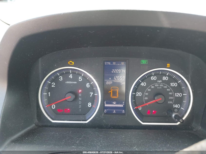 2011 Honda Cr-V Ex-L VIN: 5J6RE4H72BL024281 Lot: 45680028
