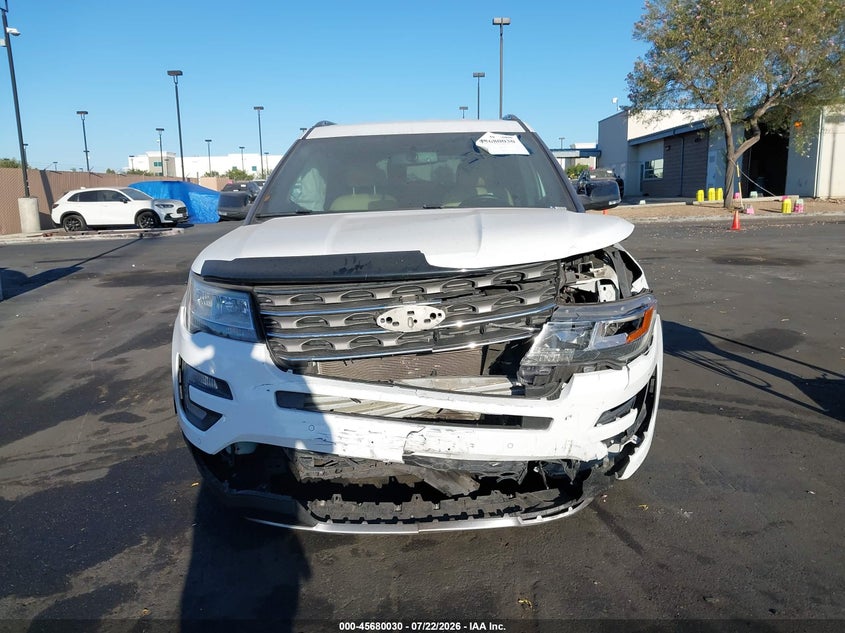 2017 Ford Explorer Xlt VIN: 1FM5K7D83HGD55607 Lot: 45680030