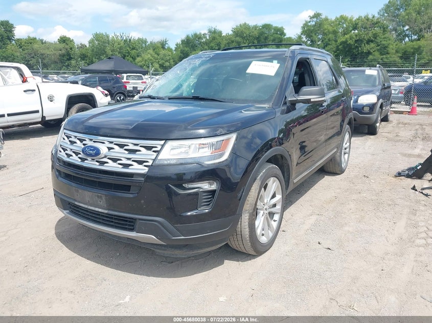 Vin: 1fm5k8d84kga06887, lot: 46178647, ford explorer xlt 20192