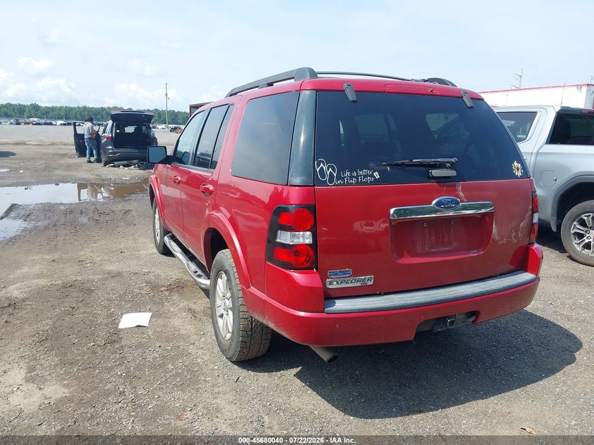 Vin: 1fmeu6de7aua01736, lot: 46178649, ford explorer xlt 20103