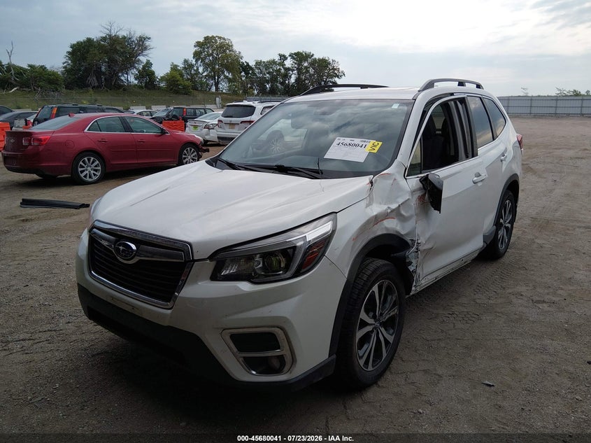 Vin: jf2skauc0lh602286, lot: 46178650, subaru forester limited 20202