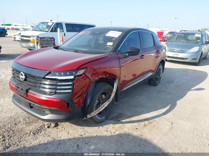 2025 Nissan Kicks, Front End, IAAI, VIN 3N8AP6CA8SL439609 — photo 2