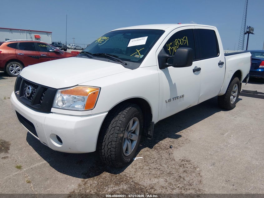 Vin: 1n6aa0ek0an317788, lot: 46178660, nissan titan xe 20102