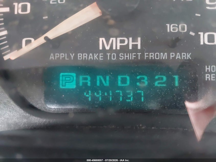 2000 Chevrolet Silverado 1500 Ls VIN: 2GCEC19V7Y1368080 Lot: 45680057