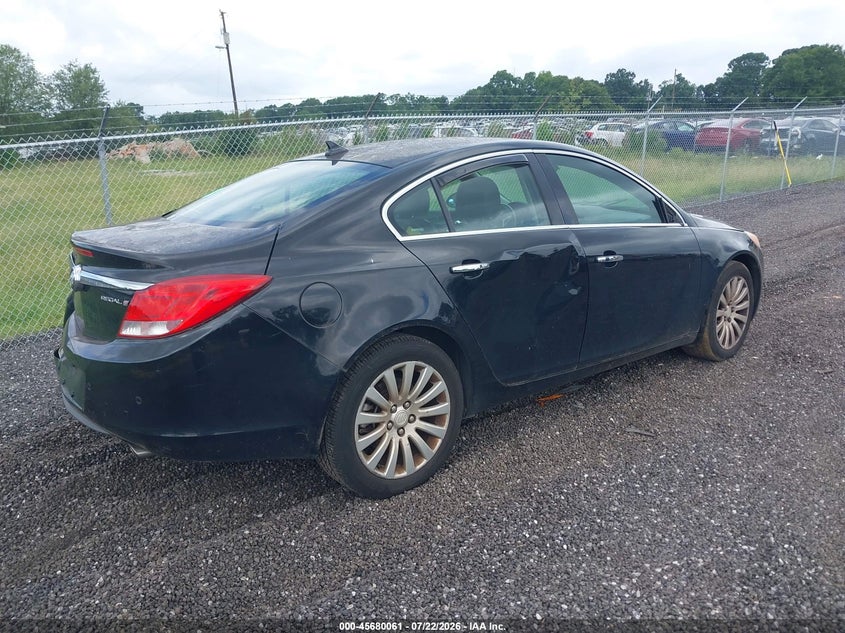 Vin: 2g4gs5ev9c9188923, lot: 46178670, buick regal turbo - premium 1 20124