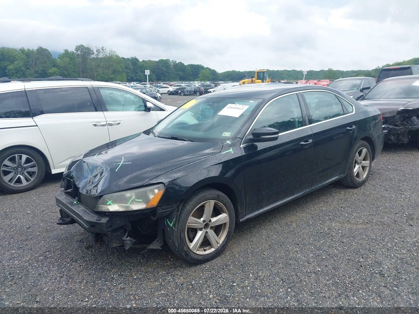 VOLKSWAGEN PASSAT 2013 VIN 1VWBP7A39DC013059