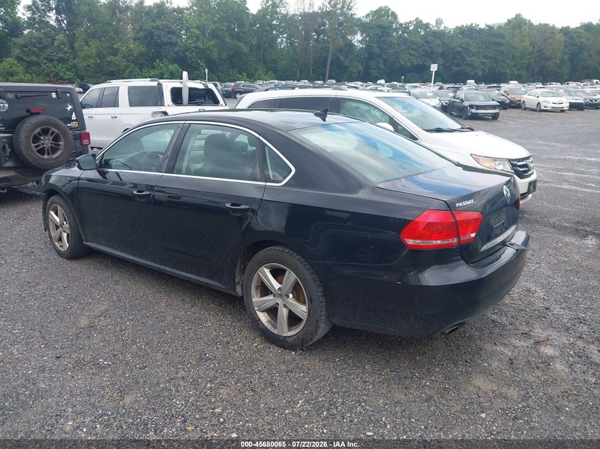 VOLKSWAGEN PASSAT 2013 VIN 1VWBP7A39DC013059
