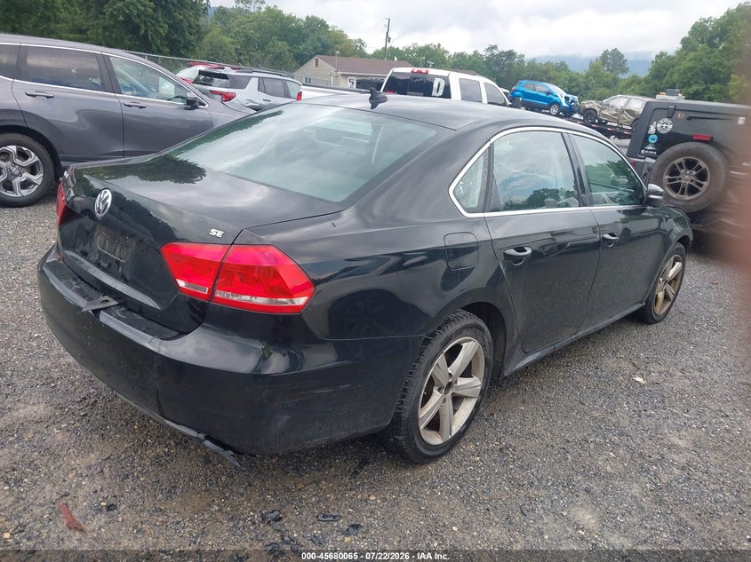 VOLKSWAGEN PASSAT 2013 VIN 1VWBP7A39DC013059
