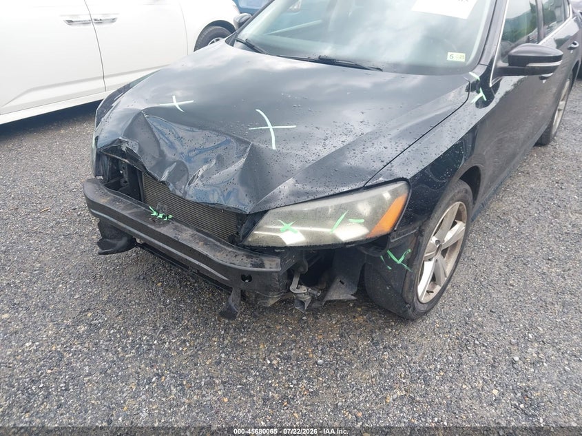 VOLKSWAGEN PASSAT 2013 VIN 1VWBP7A39DC013059
