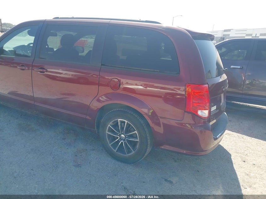 Vin: 2c4rdgegxjr299076, lot: 46178677, dodge grand caravan gt 20183